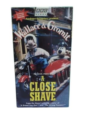 Vintage Wallace & Gromit: A Close Shave VHS – 1995 | Aardman Animations